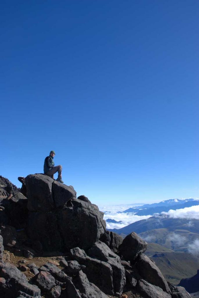 Equateur - Imbabura - Sommet à 4560 mètres