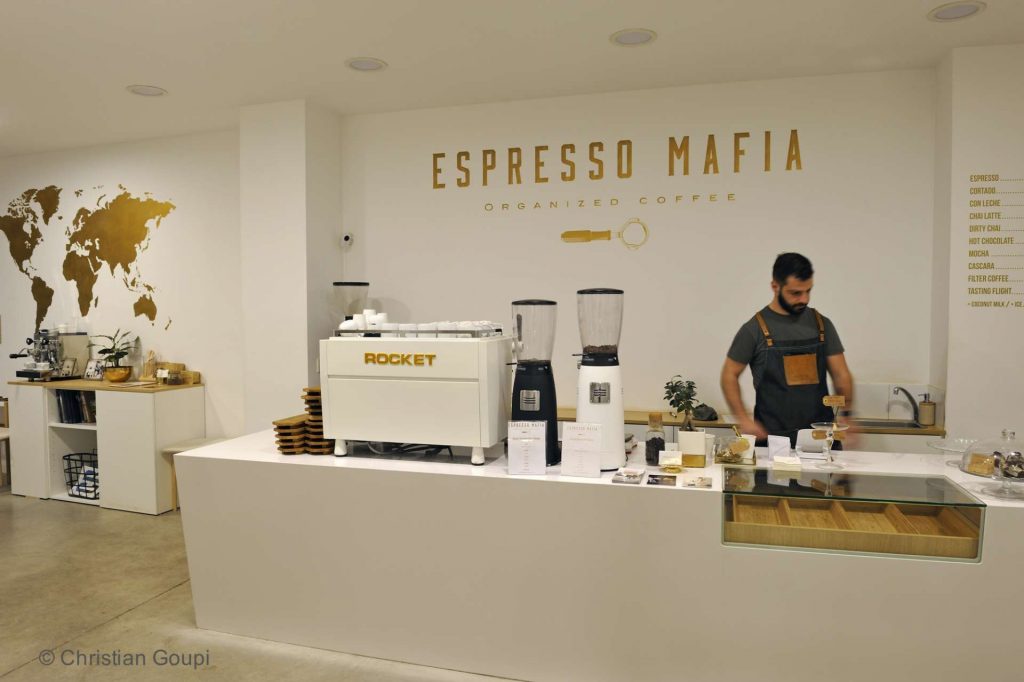 Espagne - Gerone - Cafés du monde chez Espresso Mafia