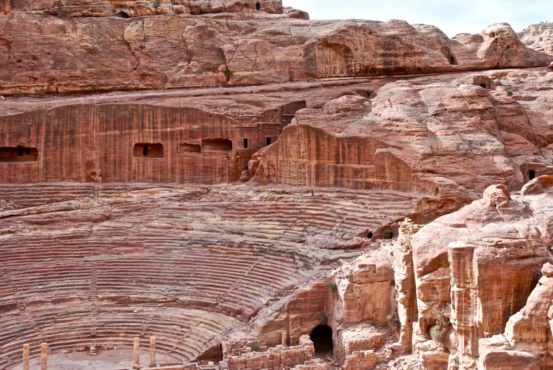 Jordanie - Petra - Le théatre de Pétra