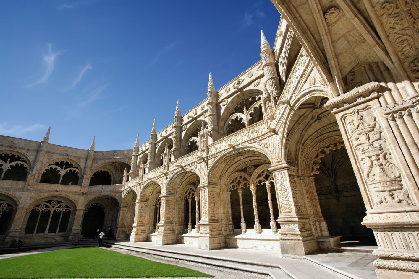 Le cloitre du monastère des Hiéronymites