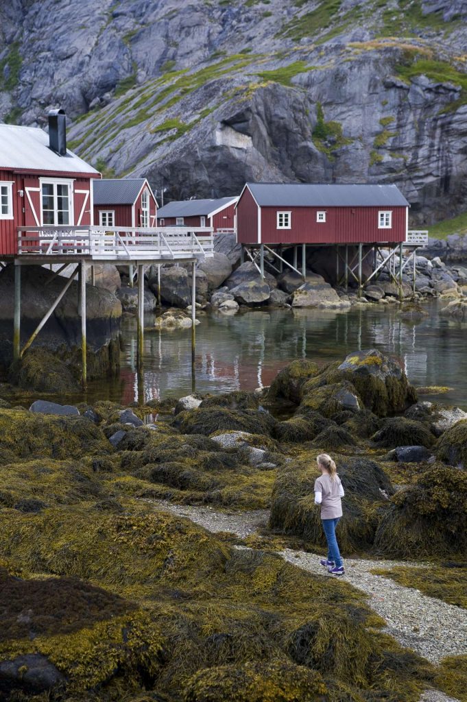 Norvège - Iles Lofoten - Rorbuer - Maison sur pilotis