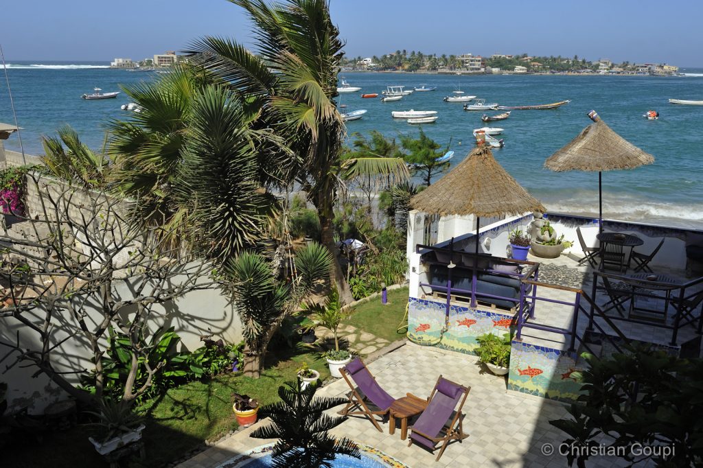 Sénégal - Dakar - Chambre vue mer à la Maison Abaka
