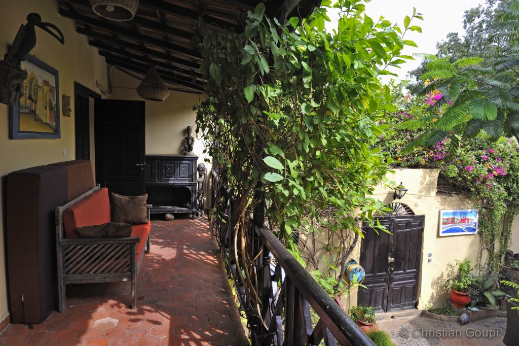 Sénégal - Dakar - Gorée - Pied-à-terre à la Villa Castel