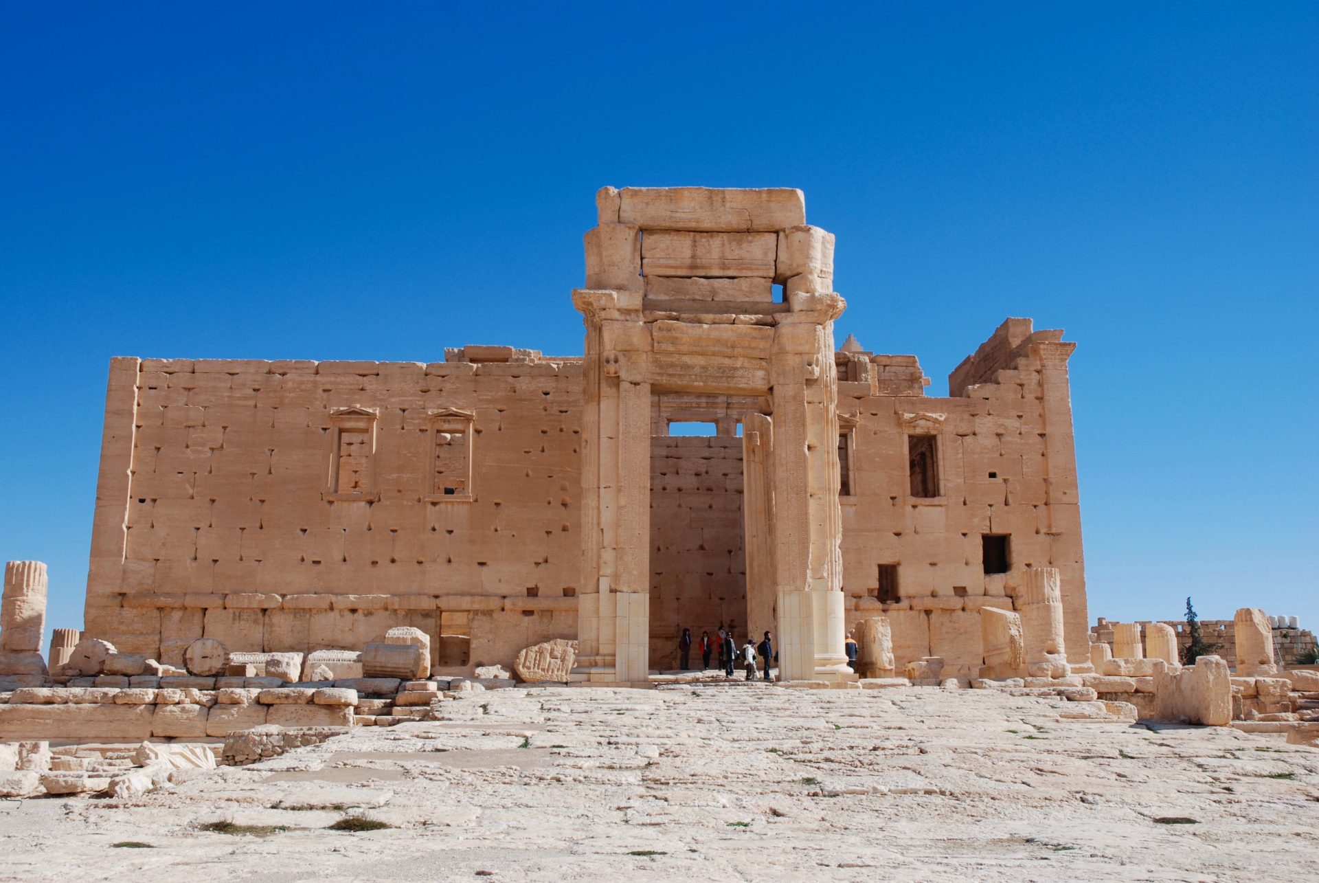 Syrie-Palmyre-Temple-Bel