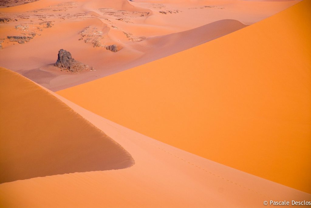 Dunes de Moul N' Aga dans le parc national du Tassili N'Ajjer, sud Algérie