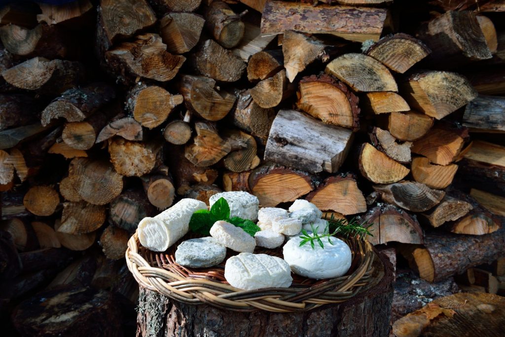 Fromages de chèvre à Issanlas, Ardèche