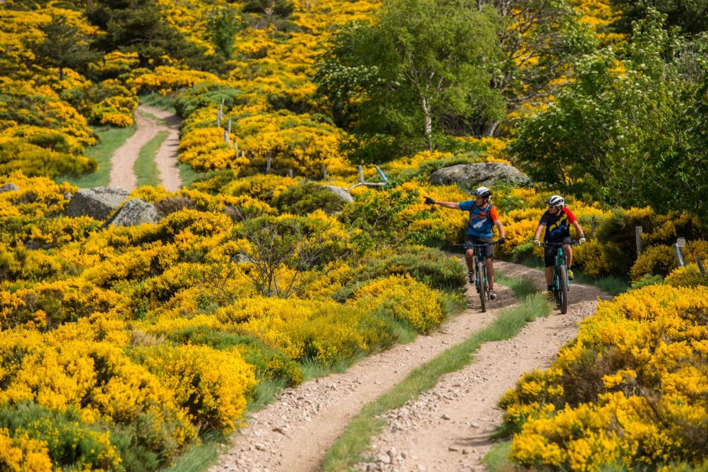 VTT à Montselgues, Ardèche